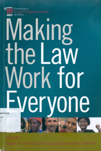 Image of Making the Law Work for Everyone