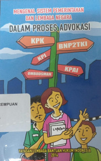 Image of Mengenal Sistem Pemerintahan dan Lembaga Negara Dalam Proses Advokasi