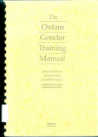The Oxfam gender training manual
