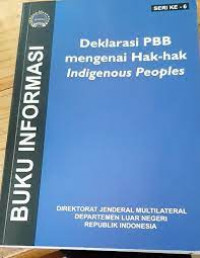Deklarasi PBB Mengenai Hak-hak Indigenous People