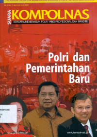 Image of Suara kompolnas april-juni 2009 polri dan pemerintahan baru