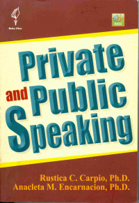 Private and Public Speaking