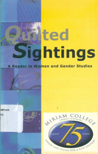 Image of Quilted sightings: A Women & Gender Studies Reader