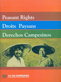 Image of Peasant rights, droits paysans, derechos campesinos