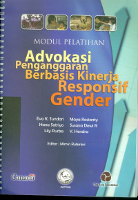 Modul Pelatihan Advokasi Penganggaran Berbasis Kinerja Responsif Gender
