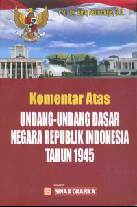 Image of Komentar Atas Undang-undang Dasar Negara Republik Indonesia Tahun 1945