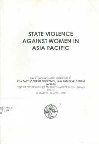 Image of State violence against women in Asia Pacific