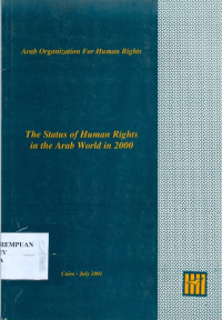 Image of The status of human rights in the Arab world in 2000