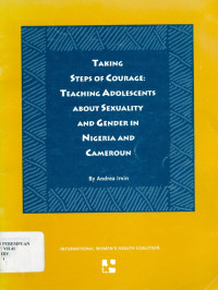 Taking steps of courage: teaching adolescents about sexuality and gender in Nigeria and Cameroun