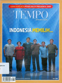 Tempo edisi 29 juni-5 juli 2009 Indonesia memilih
