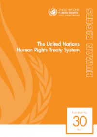 Image of The United Nations Human Right Treaty System: An introduction to the core human rights treaties and the treaty bodies fact sheet no. 30