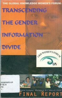The global knowledge women's forum: transcending the gender information divide