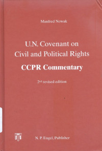 U.N. covenant on civil and political rights CPPR commentary