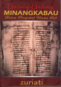 Undang-Undang Minangkabau Dalam Perspektif Ulama Sufi