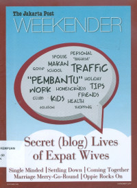 Image of The Jakarta post weekender secret september 2009 (blog) lives of expat wives