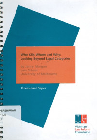 Who kills whom and why: looking beyond legal categories